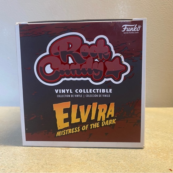 Elvira Mistress Of The Dark Rock Candy Vinyl Figure Funko - Picture 5 of 5